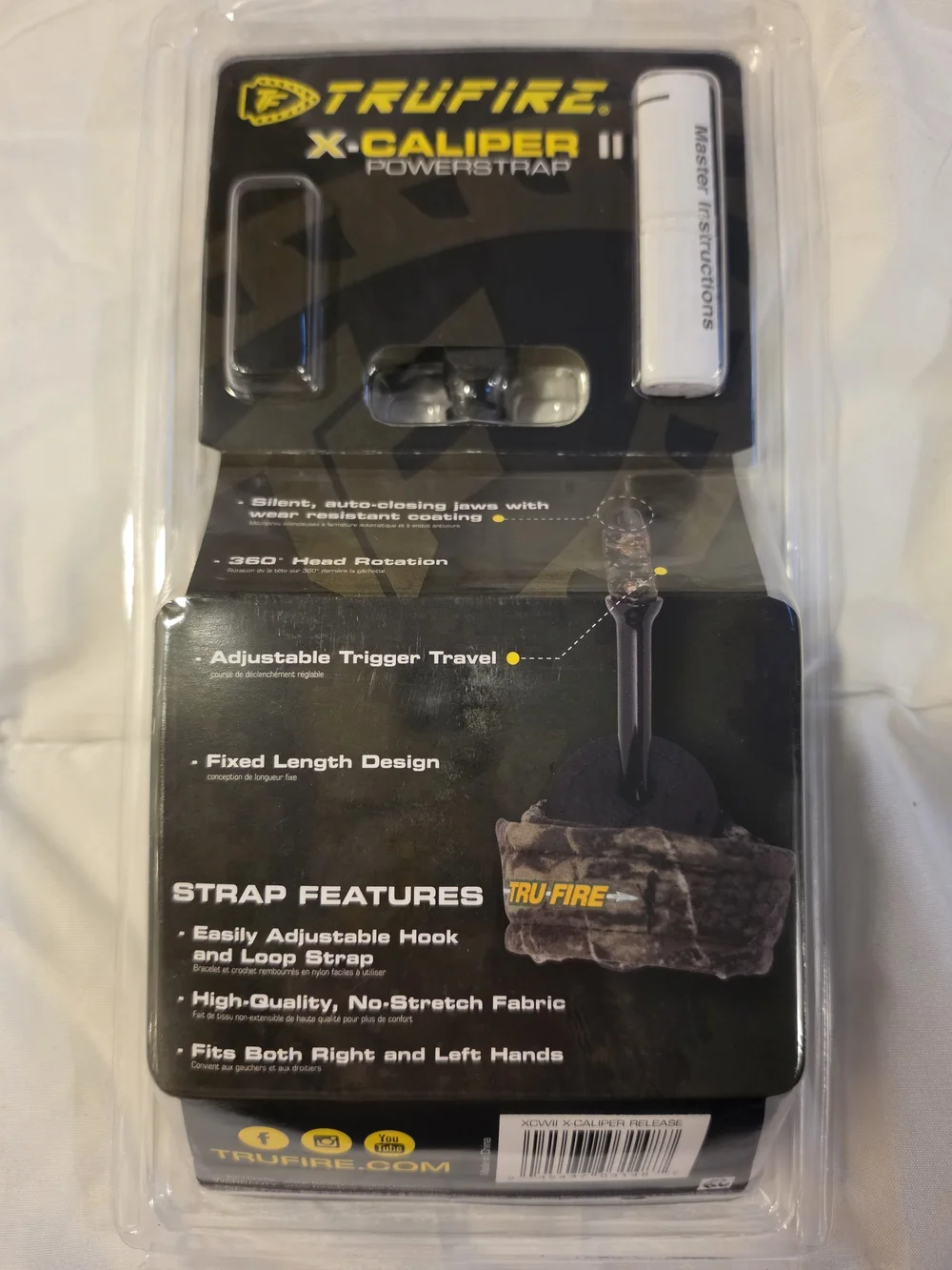 Trufire X-Caliper II PowerStrap Release - Black